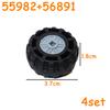 Technical Tire Wheel Car Truck Wheels Hub Block Bricks MOC Motorcycle Tyre  Rim Brick Playset 56145 44309 86652 32019 15038 23798