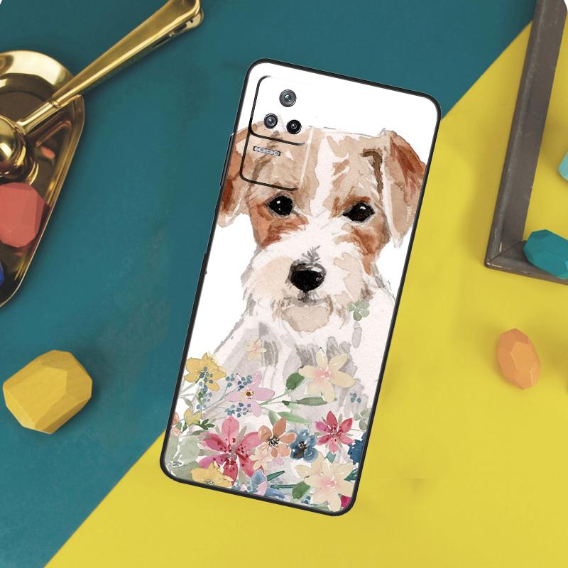 Jack Russell Terrier Case For Xiaomi 15 14 13 Ultra 11T 12T 13T 14T Pro POCO X7 Pro X3 X5 X6 F5 F6 M6 Pro Funda