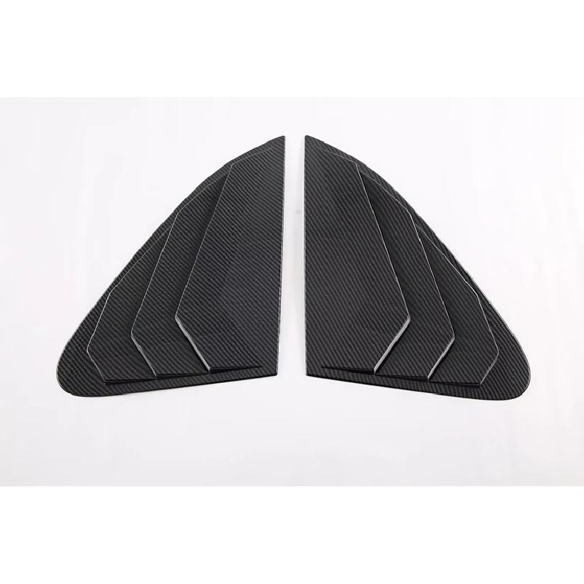 Для HONDA ZR-V RZ Спойлер-накладка на заднее боковое окно в стиле карбона Отделка Накладка Carbon Fiber Style