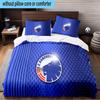 Copenhagen Lion Emblem 3PCS Print Bedding Set, Includes A Duvet Cover and Two Pillowcases for Bedroom, Dormitory, Suitable for All Seasons