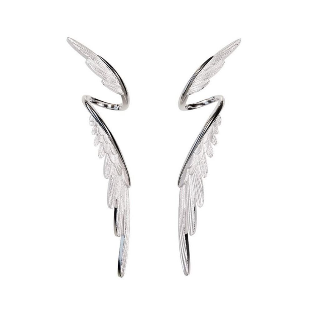 Wings Shape Ear Clips Zinc Zinc Alloy Elf Ear Cuff Fashion Jewelry Ear Accessories  Women