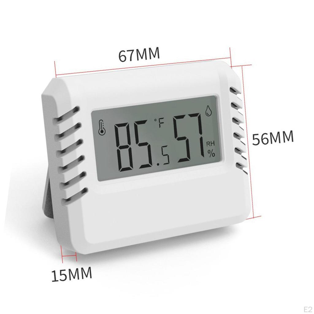 Electronic Temperature Humidity Meter Sensor Gauge for Office Baby Rooms