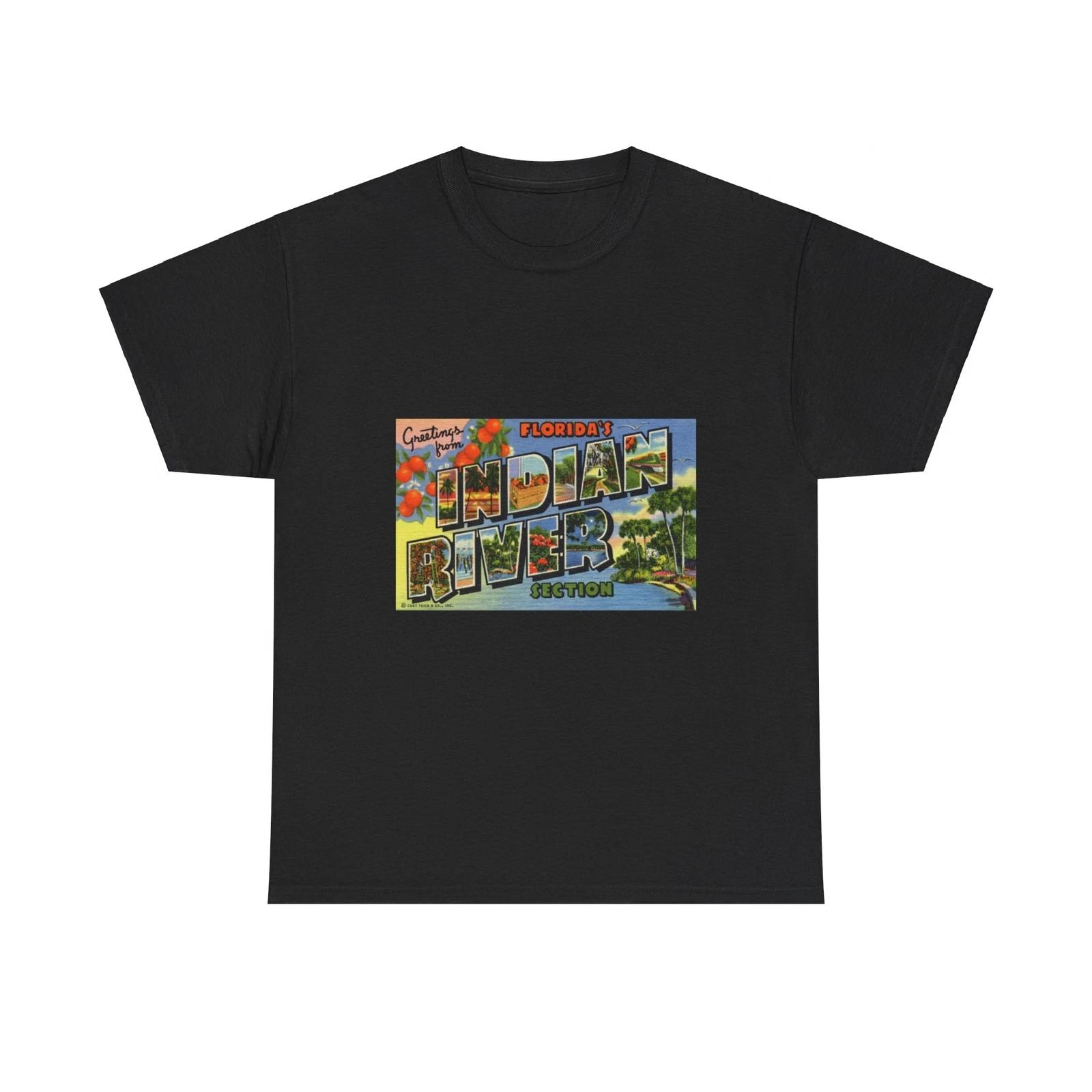 Greetings from Floridas Indian River section (Greeting Postcards) T shirt XL