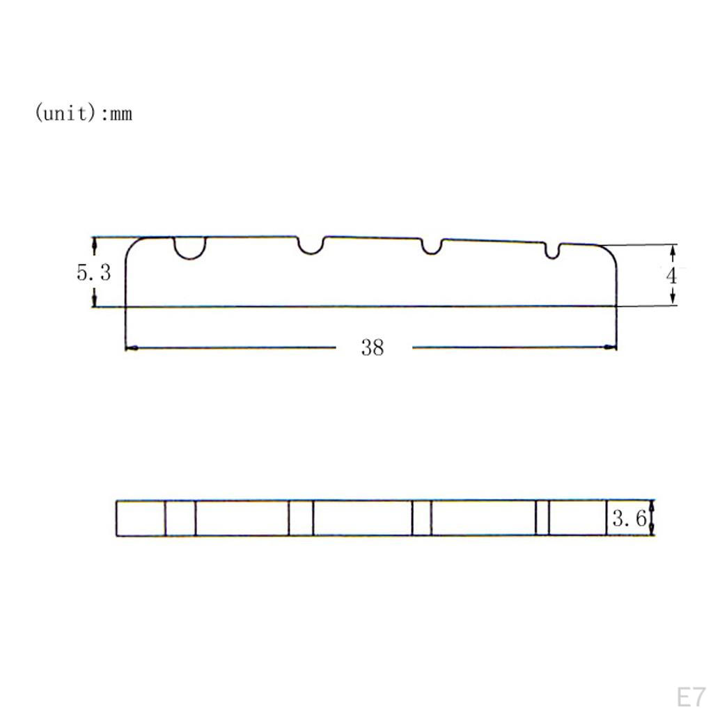 Split Nut for Replacing 4 Electric Basses