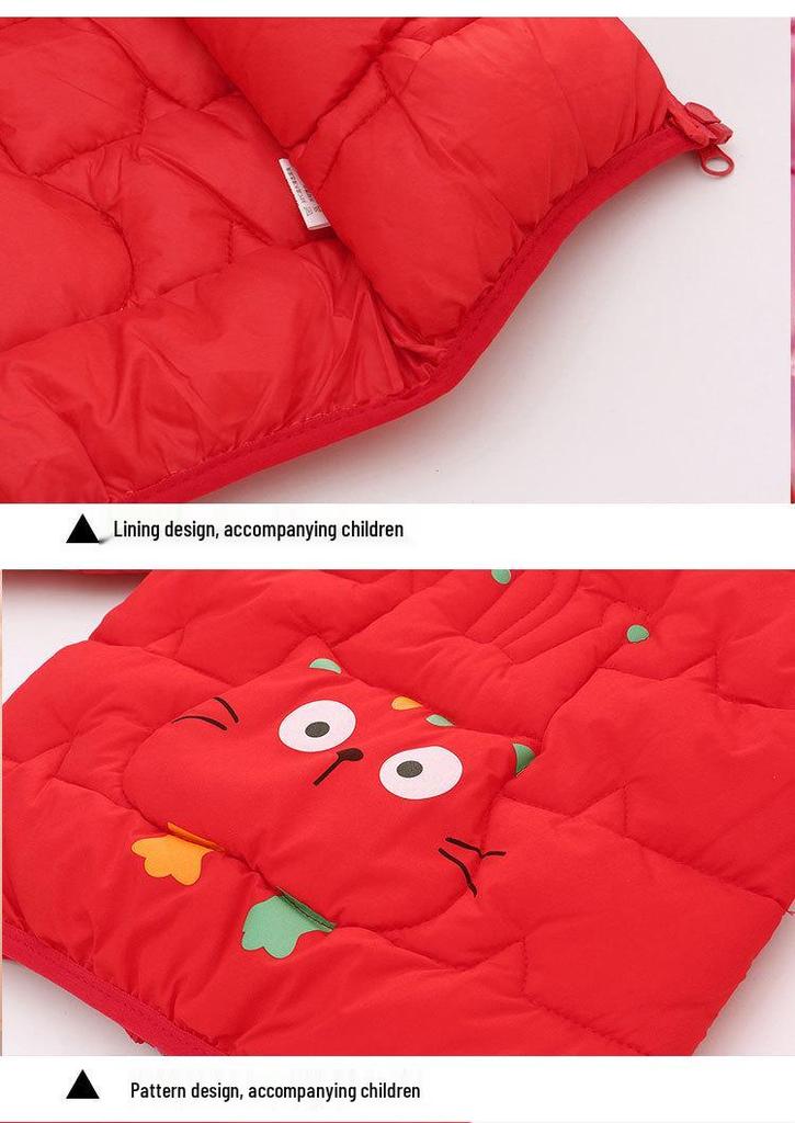 Nuovo Piumino con Cappuccio Autunno/Inverno per Neonati e Bambini - Capo d'Abbigliamento Leggero Imbottito in Cotone per Bambini e Bambine