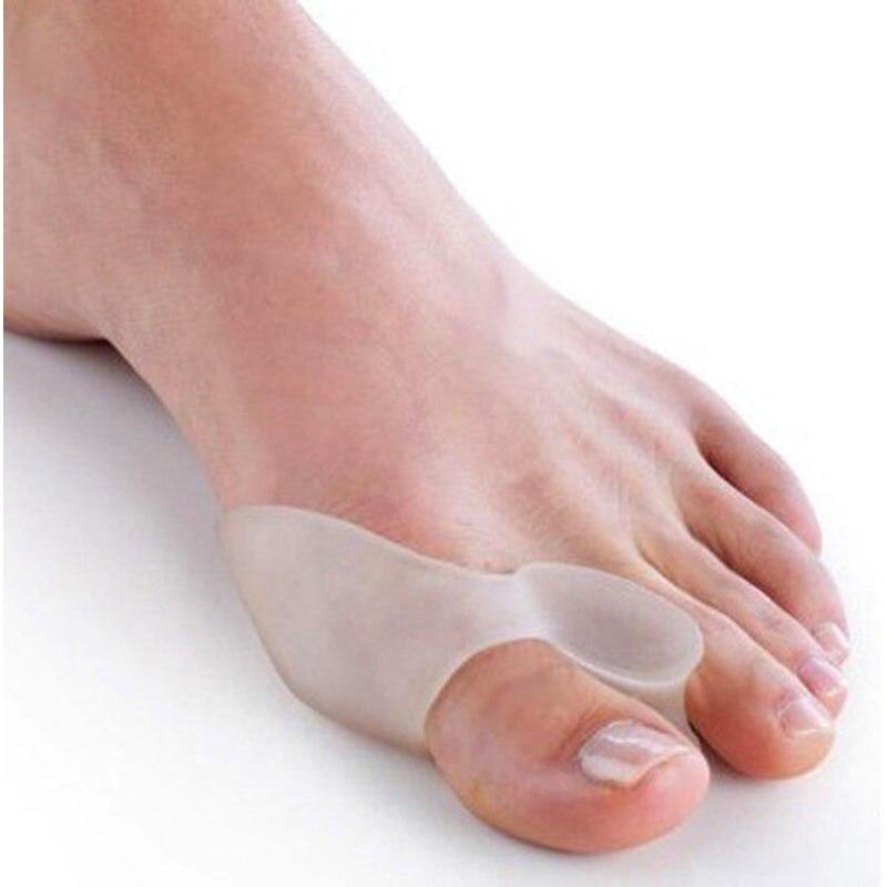 1pair Gel Foot Massage Bunion Corrector Bone Big Toe Protector Straightener Toe Spreader Pedicure