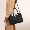 Handbag bag new spring autumn and winter high-end leather women's bag commuter messenger bag temperament shoulder mother bag