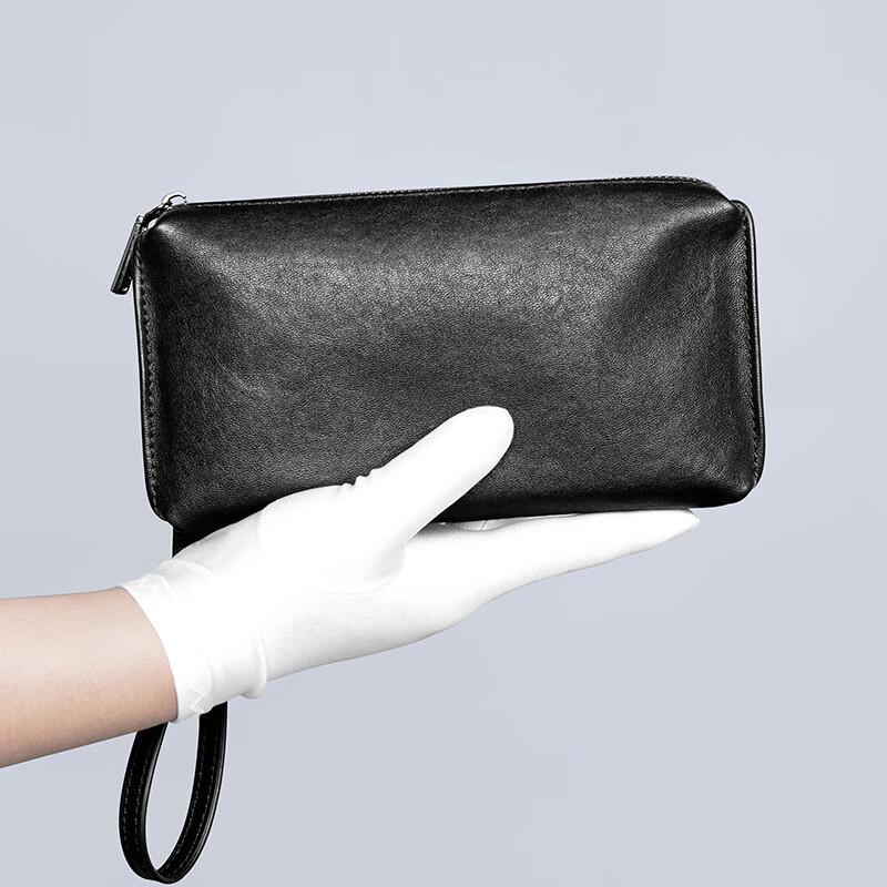 Мужская кожаная сумка-клатч COW