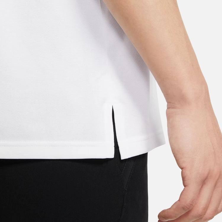 Nike Logo Print Pullover Crew Neck Short Sleeve T-Shirt Men Tops Black White DD1716-060