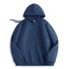 Herbst-Hoodie für Paare: Leicht, Bequem, Einfarbige Baumwoll-Langarmshirts mit bedruckbarem Herrenlogo