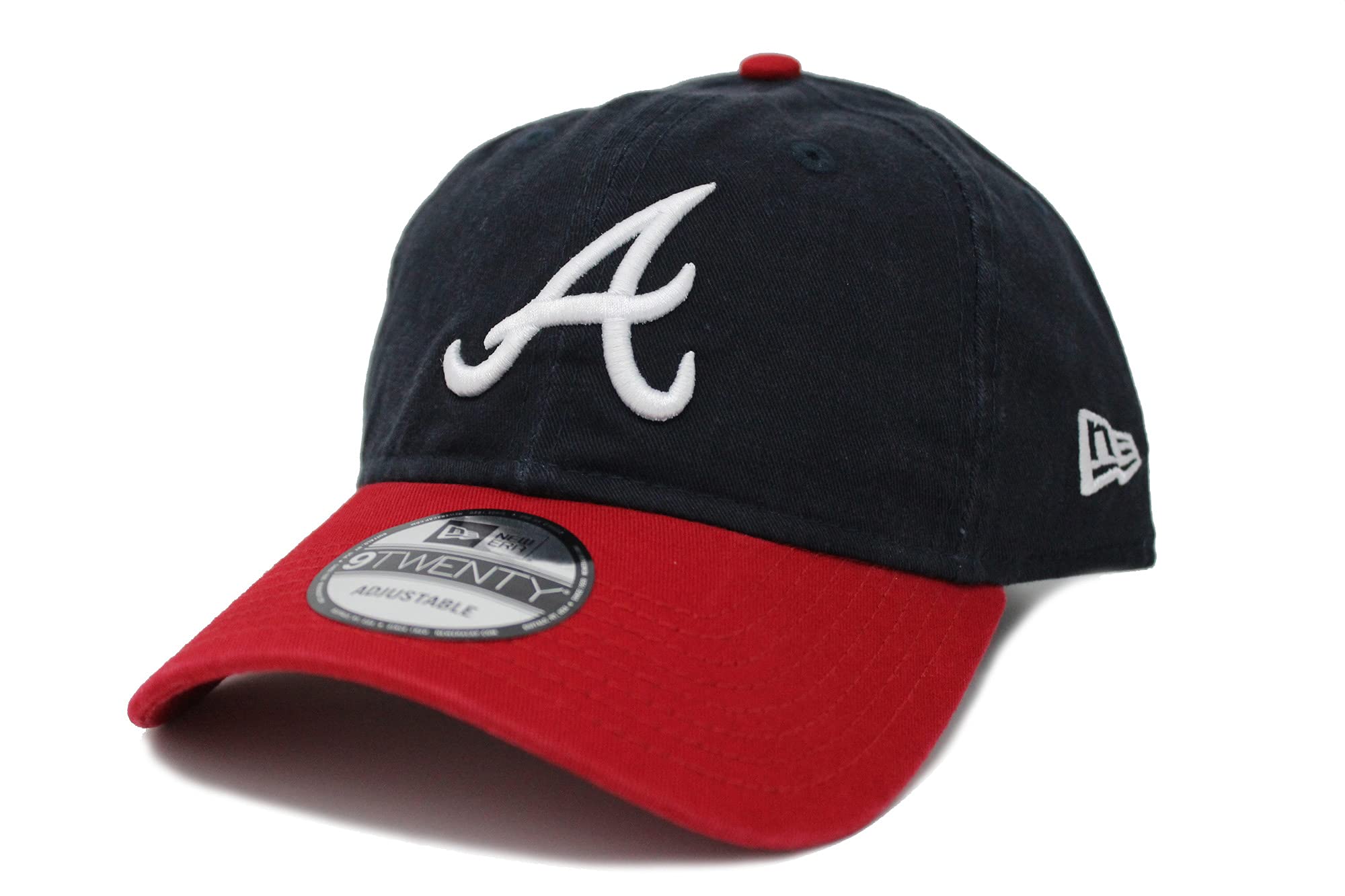New Era 9TWENTY MLB Atlanta Braves Cap (Navy/Scarlet 1)