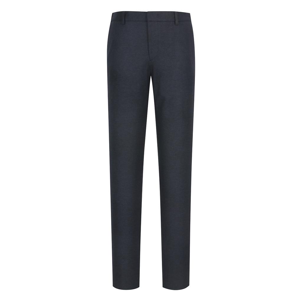 FERRAROMILANO Jersey Print Slacks Navy (Amsesl40149)