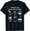 Things I Do In My Spare Time AI Enthusiast, Funny AI Guy T-Shirt