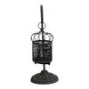Vivienne Stand 19 x 15 x Iron Antique Style Candlestick (Vivienne Westwood) [Candle 40.5cm (Height) Black] 54601CS-BK