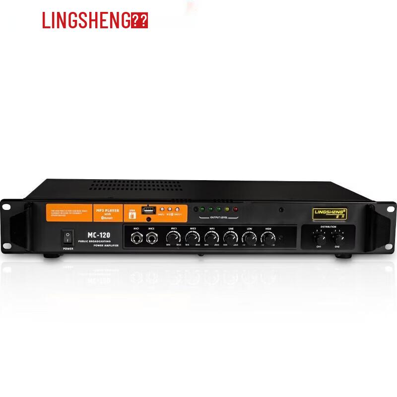 LINGSHENG Bluetooth PA System Power Amplifier CN Plug (adapter Included)