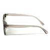 FashionBerry Clear Gray x Light Smoke Sunglasses with Over UV Oval Thick Lightweight Eyewear for and Outdoor Activities 99% Protection, Lenses,