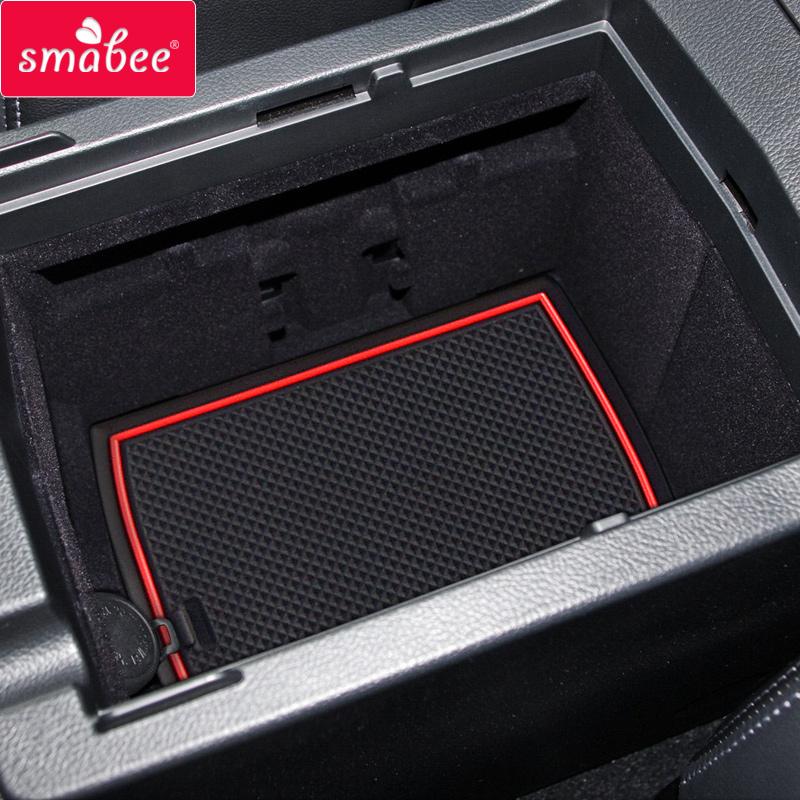 Smabee Gate Slot Pad for SUBARU LEVORG 2016-2017 Interior Door Pad/Cup Dust Mats Water Coaster Non-Slip