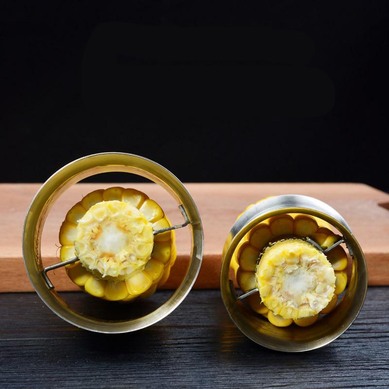 304 Stainless Steel Corn Stripper Manual Cob Cutter Thresher Remover Food Crusher Separator Vegetable Tool Kitchen Gadget