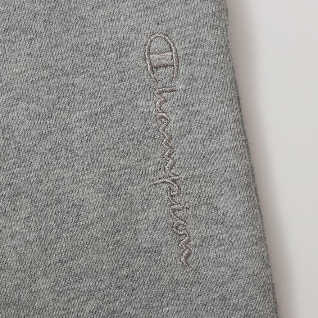 Champion Action Style Fleece Sweatpants with Oxford Men's One-Point Logo, Gray, C3-Z202