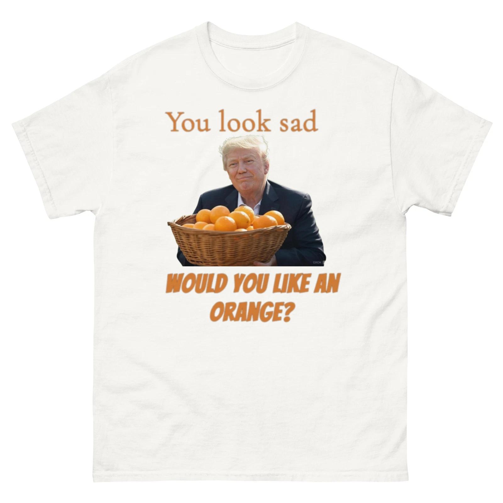 orange trump T-Shirt funny trump Shirt 2XL