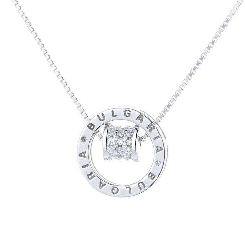 Roman Numeral Necklace Women's Fashion Light Luxury Niche Exquisite Small Waist Pendant Accessories