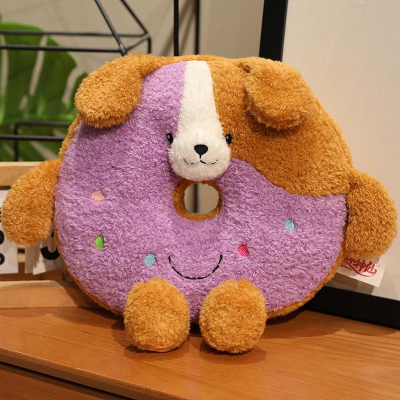 

Мультяшная Милая Пончиковая Подушка-Кукла Плюшевая Игрушка Кукла Украшение Подушка для Дивана в Гостиной Подарок 28cm 0.16kg