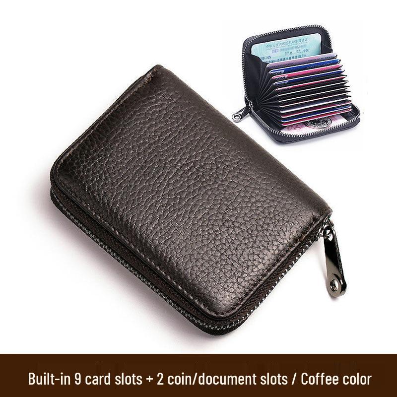 Best-Selling Minimalist Accordion Wallet: Ultra-Thin, Large-Capacity Card Holder with Multi-Card Slots and Compact Design