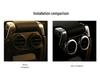 Enhanced Rear Air Vent Trim Ring for 2010-2013 Land Rover Range Rover Sport & Discovery 4