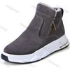 Mode Herren Winter High Top Warmhalten Schuhe Winter Neue Mode Warm Dick Schneestiefel Reißverschluss Plüschschuhe Rutschfest Baumwolle Schneestiefel