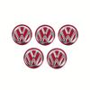 Car Sticker Hub Caps 5/10Pcs 14mm Car Key Emblem Stickers Auto Control Key Logo Decals For Volkswagen VW Golf Tiguan Jetta Trans