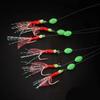 Hook Wire Fishing String Hooks Artificial Fishing Lures Fishskin Skirt Lure Fishing Sabiki Rigs