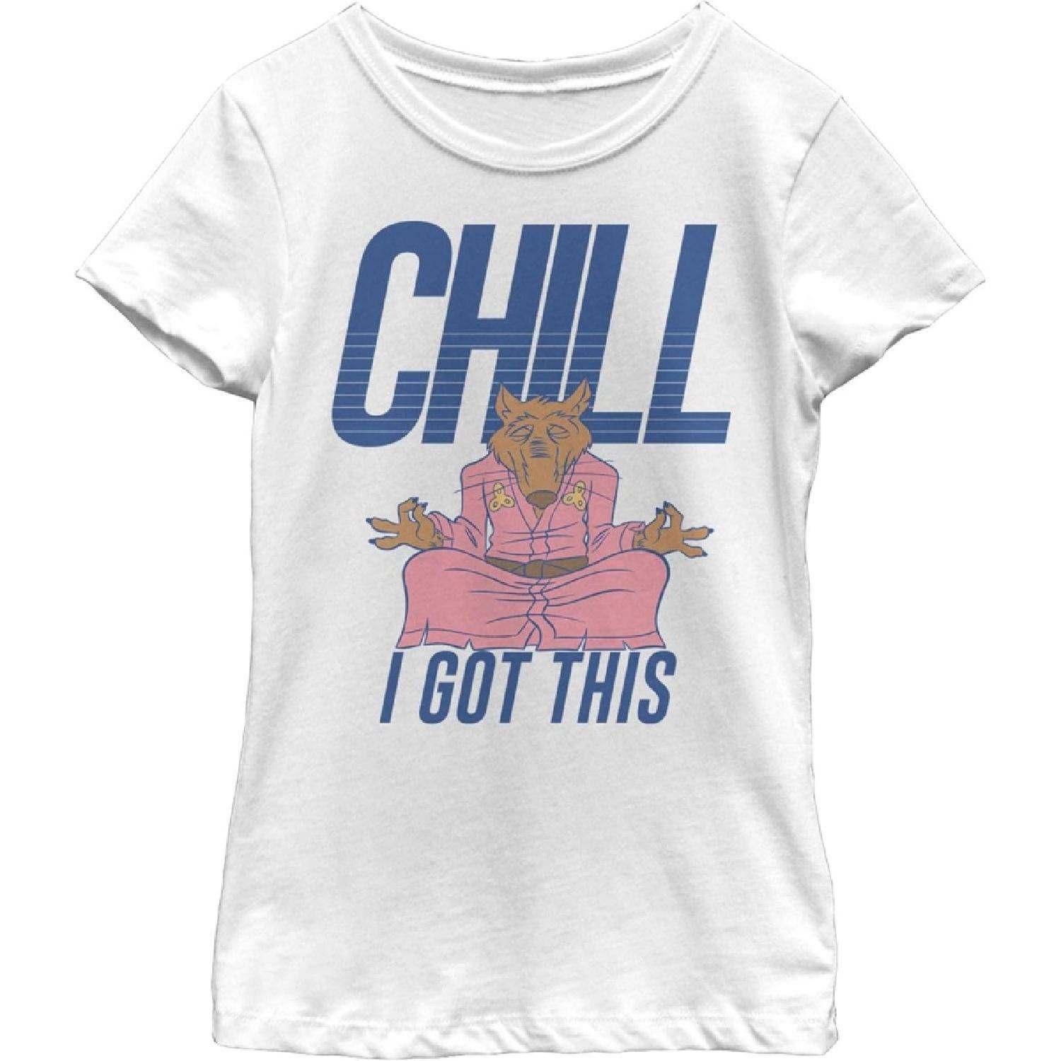 Teenage Mutant Ninja Turtles Girl s Chill Splinter T-Shirt S