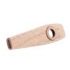 Kazoo Flute Maple Wood Flute Musical Wind Instrument with Diaphragm for Playing Performance