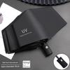 Umbrella for Both Sunny and Rainy Weather, Automatic Full-Coverage Umbrella for Women, Large Foldable Reinforced and Thickened Sun Umbrella for Men