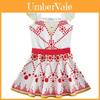 Encantador Vestido de Princesa Havaiana Moana para Crianças para Festas Inesquecíveis e Diversão