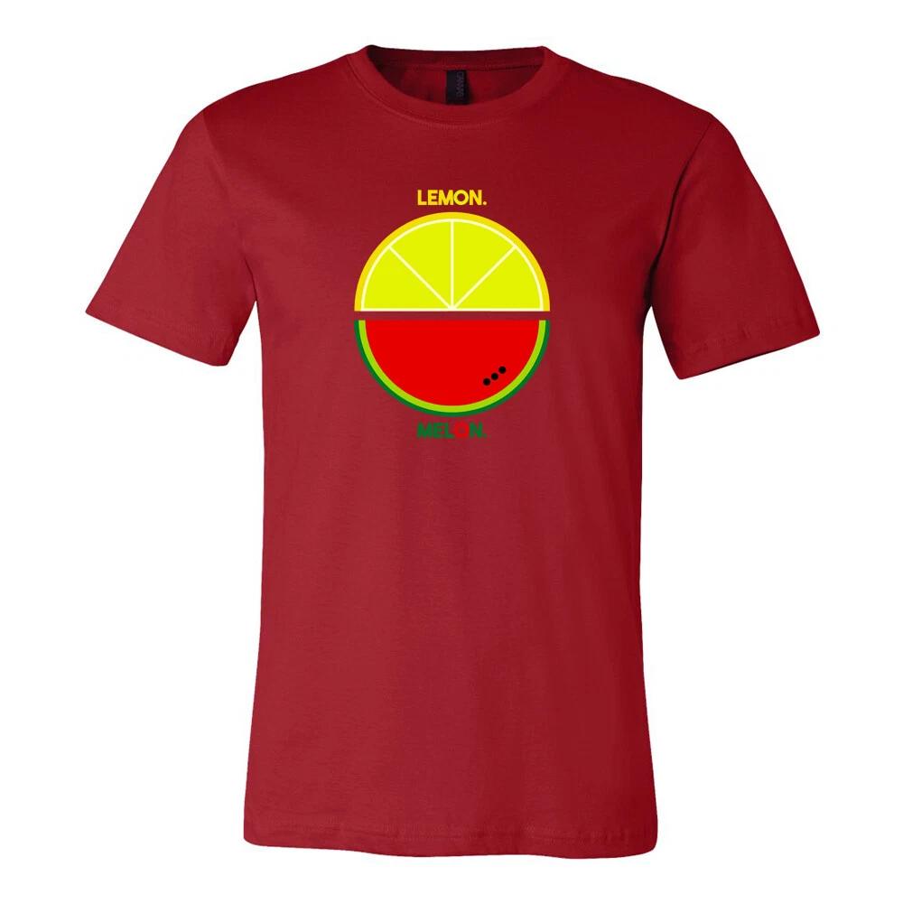 Lemon Melon Minimalist Graphic Premium Soft Tee Unisex Cotton T-T-Shirt S