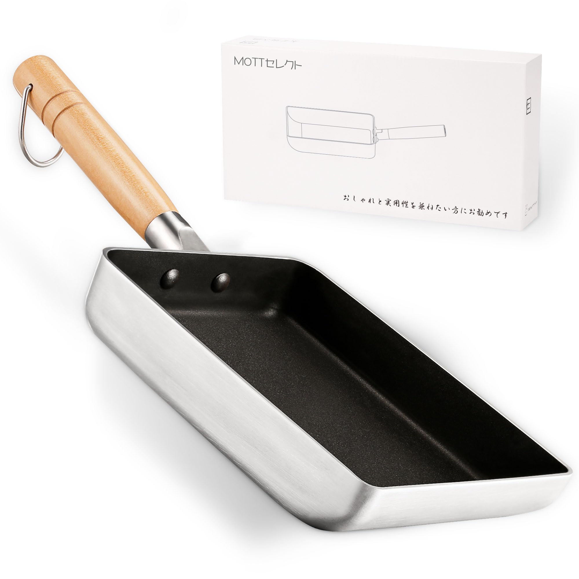 

Omelet frying induction made by skilled gas MOTT Select pan, compatible, craftsmen, compatible, 13x18cm,
