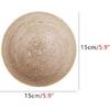 15W LED Natural Stone Wall Sconce 5.9" Nordic Modern Round Marble Wall Mounted Light Fixture Hardwired Indoor Vintage Farmhouse Bedroom Wall Lamp for
