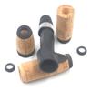MNFT 1Set Kork Split Grip Rutenhandgriff-Kit Baitcast Angelrutenbau und Reparatur Tackle mit Kunststoff-Rollenhalter Hintergriff