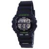 Reloj para hombre WS-1400H-1A WS1400H-1 100M con esfera digital de cuarzo y equipo deportivo