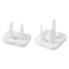 50pcs Solid Color Anti-electric Shock Protection Cover Safety Power Socket Cover  Baby Safety