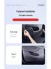 Tesla Model 3/Y Glove Box Kick Mat, Carbon Fiber Texture Door Protector, Interior Accessory.
