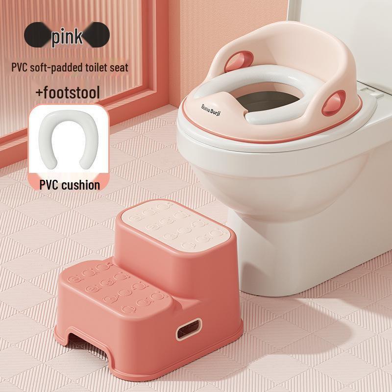 Jumbo Kids' Potty Training Seat with Ladder and Lid - Free Home Shipping