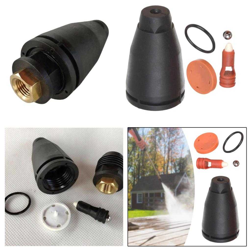 Rotating Nozzle for Pressure Washer Tip Upgrade Pressure Washer Nozzle Pressure Washer Tips Turbo Nozzle 1/4in Rotary Nozzle
