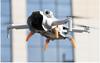 DJI Mini 4 Pro Foldable Landing Leg Sled - Orange