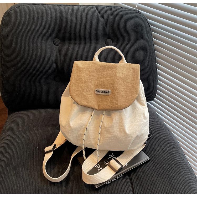 

Летний новый рюкзак большой вместимости, повседневный, легкий, для прогулок, для поездок на работу, дорожная сумка-ведро хаки