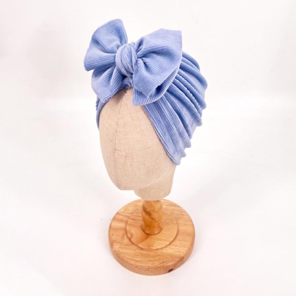 Baby's Headwear  Toddler Kids Baby Boys Girls Solid Color Bow Hat  Headwear Accessories