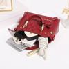 Leather Bag Women's Handbag New Messenger Bag Bucket Bag Fashionable Versatile Shoulder Bag Large Capacity