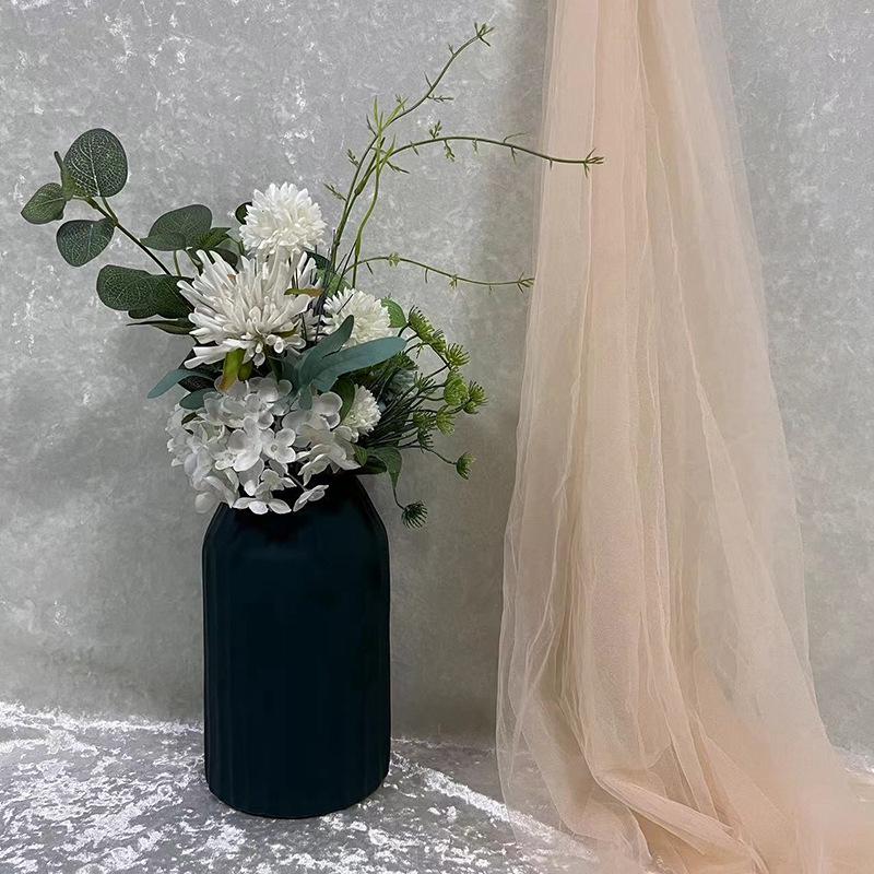 Green Soft Yarn Curtain Net for Kindergarten Decoration, Scene Layout, Wedding Backdrop, and Dress Fabric