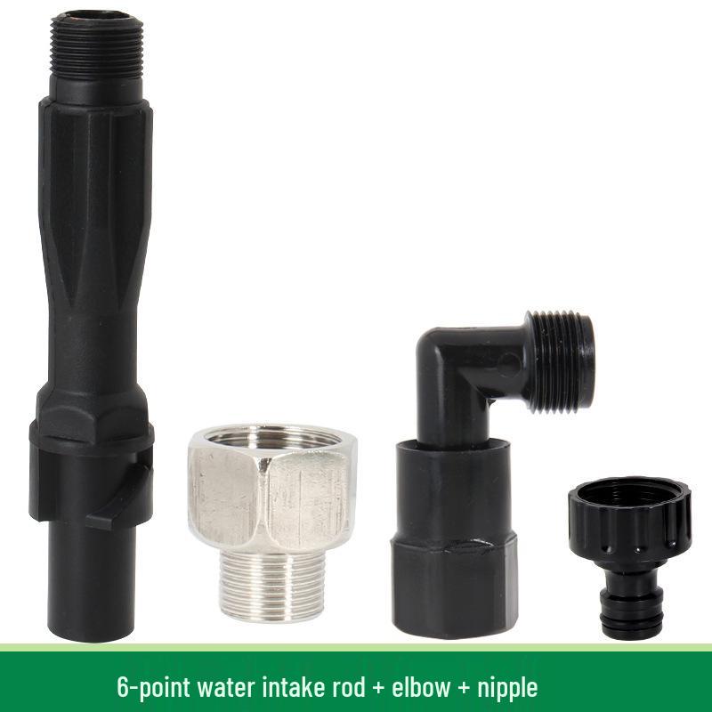 6-Punkt 1-Zoll Schnellwasserablass-Verbinder und Rasenventil für Begrünung und Autowäsche